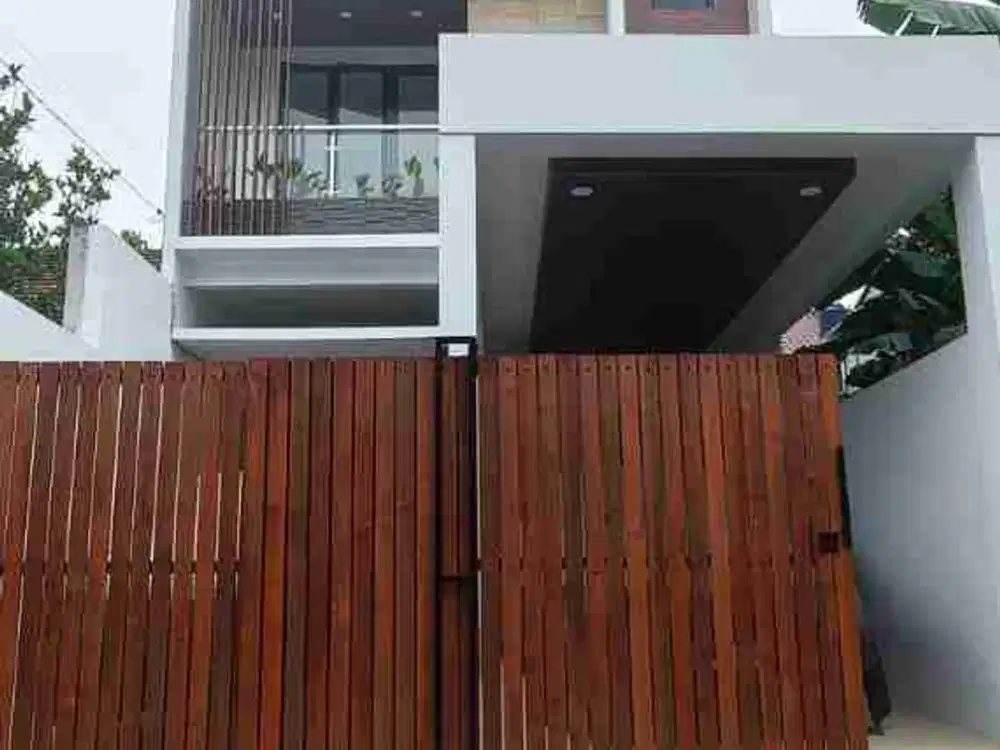 Jual Rumah Baru Di Pondok Kelapa Jakarta Timur, Akses Jalan 2 Mobil