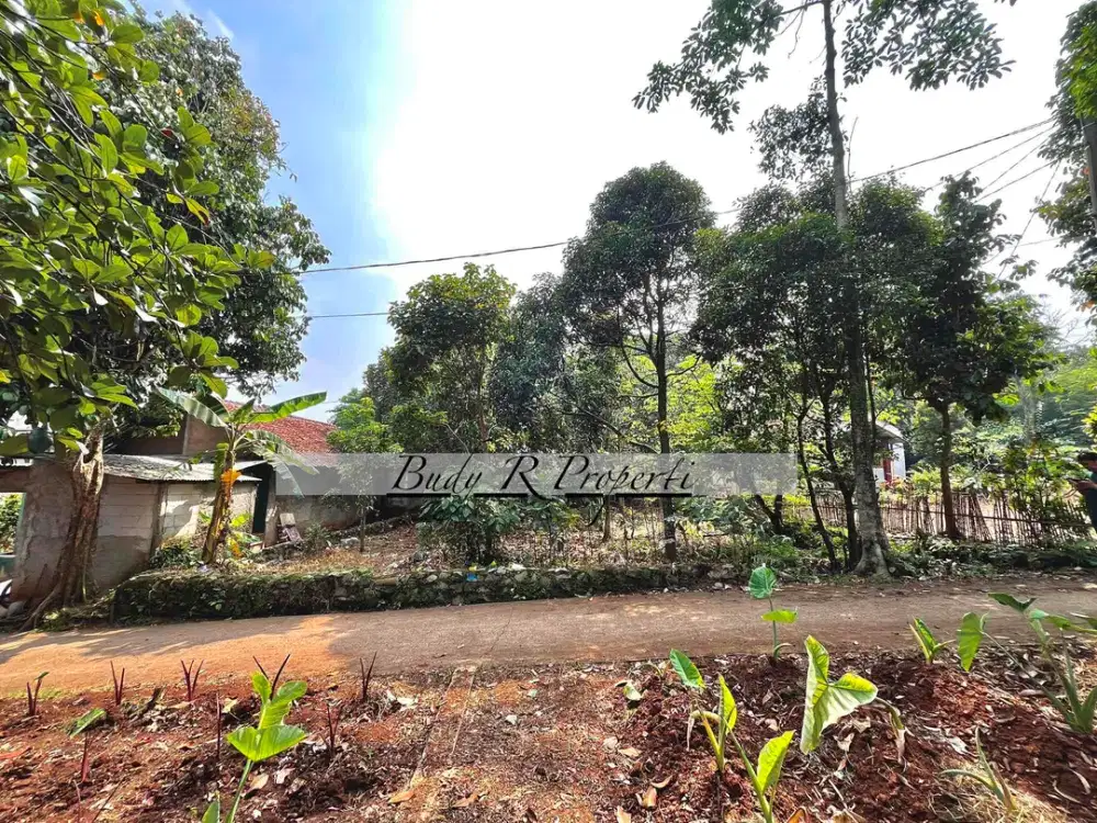 TANAH KEBUN MURAH PADAT PENDUKUNGNYA LETAK STRATEGIS DEKAT JALAN UTAMA DI CIDOKOM PARUNG GUNUNG SINDUR