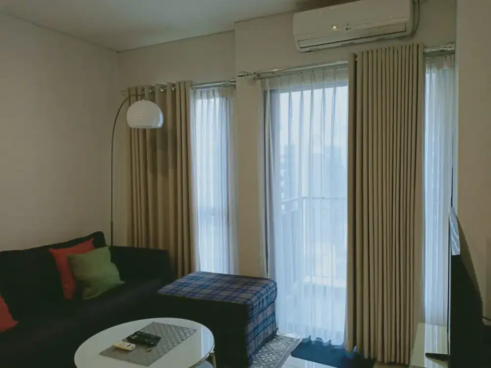 Jual Apartemen Tamansari Semanggi 2 BR Full Furnish Lantai Middle Unit Terawat