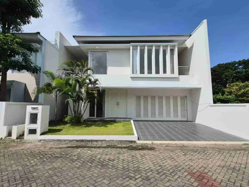 dijual rumah baru manyar garden regency surabaya