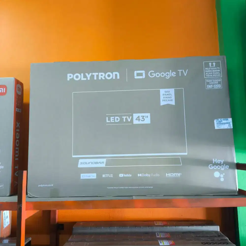 POLYTRON GOOGLE TV 43INCH SOUNDBAR PROMO BISA KREDIT TANPA DP