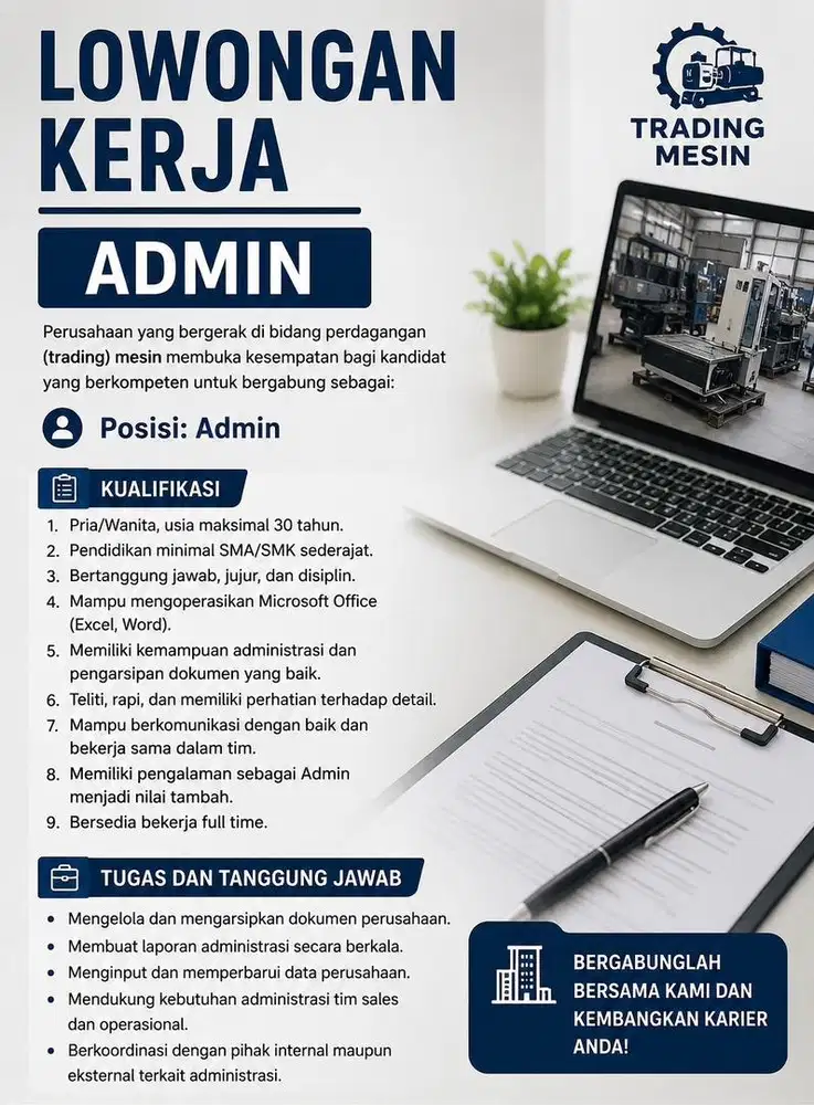 Admin penjualan