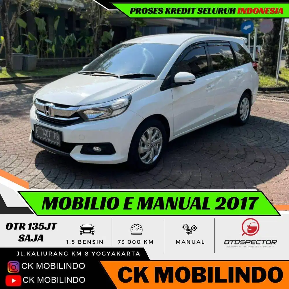 Honda Mobilio E Manual 2017 ORISINIL DP Minim Avanza