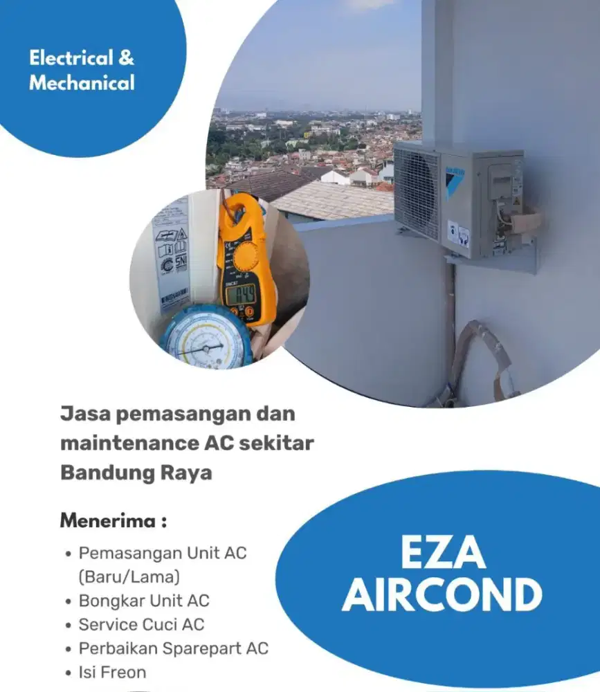PASANG + SERVICE AC Bandung Raya