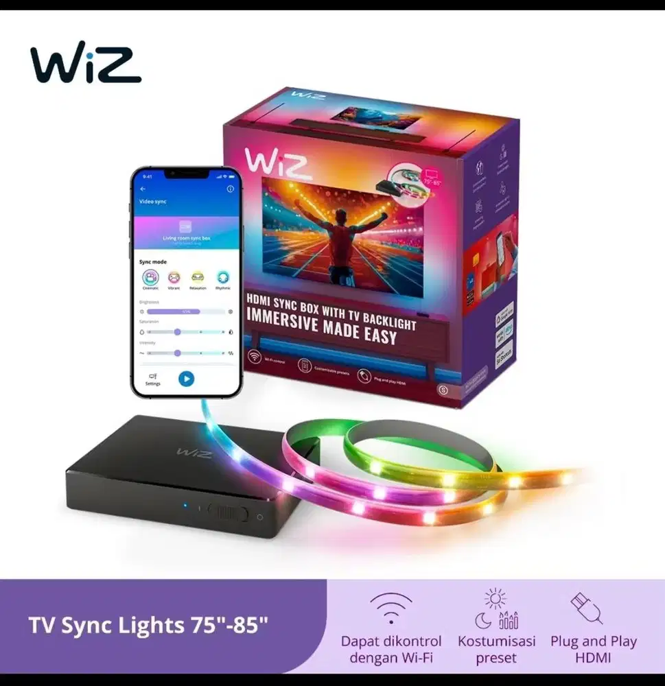 Promo lampu wiz sync box