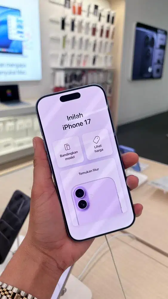 Iphone17 256gb new bersegel garansi resmi bisa kredit