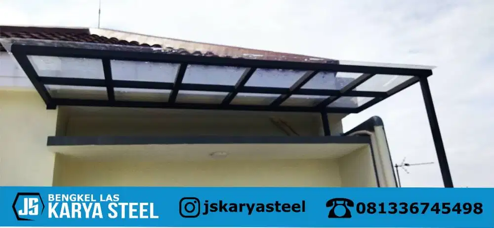 PEMBUATAN PAGAR PINTU CANOPY RALLING TANGGA BALKON DLL