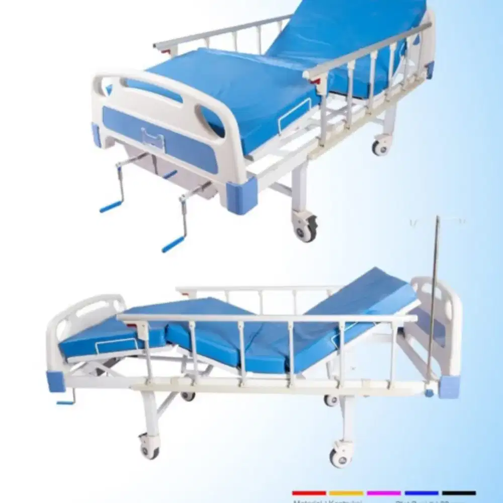 KASUR PASIEN BED 2 PUTARAN MANUAL
