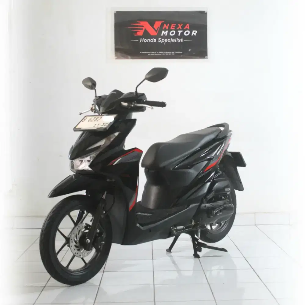 Rp15.5jt | Honda Beat CBS 2025 Hitam | KM 6 ribu