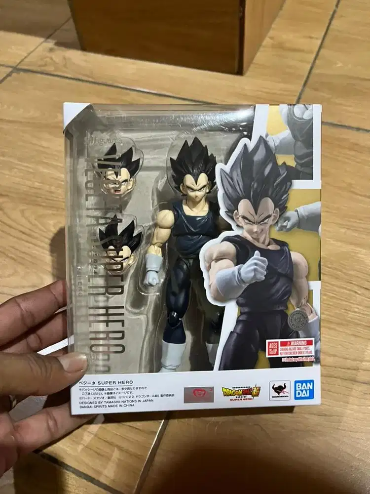 shf vegeta original bandai