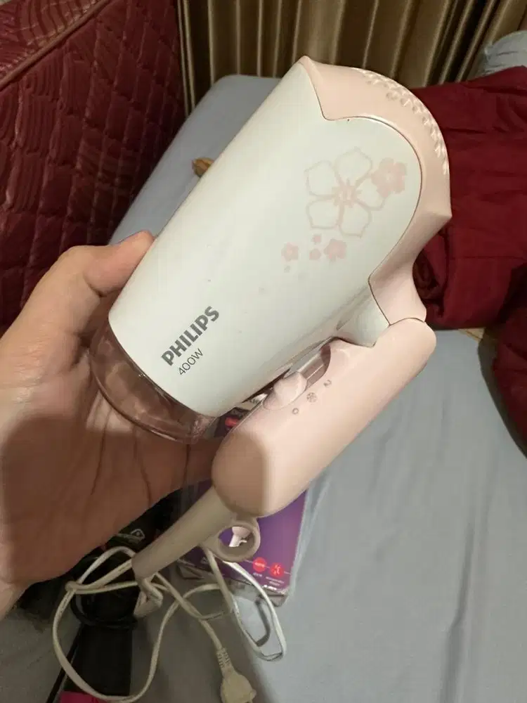 Hair dryer travel merek philips