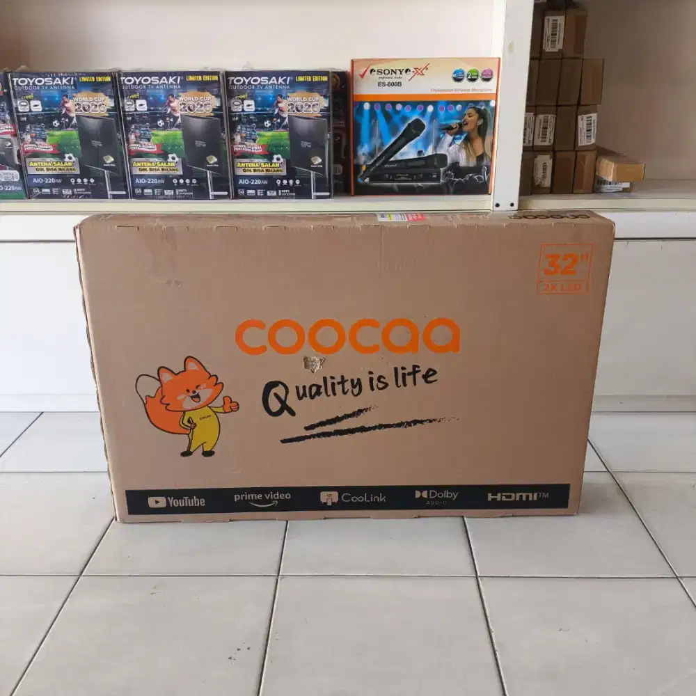 COOCAA SMART TV 32INCH PROMO TERBATAS GARANSI RESMI BISA KREDIT