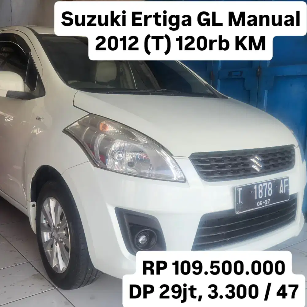 Super Mulus KM 120rb.. Suzuki Ertiga GL manual 2012 (T)