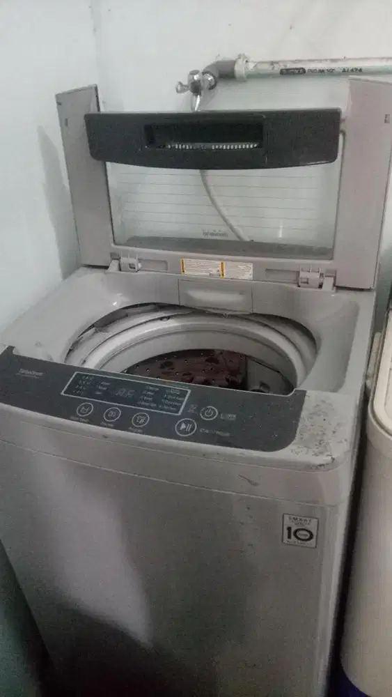 mesin cuci top loading merk LG ukuran 9kg