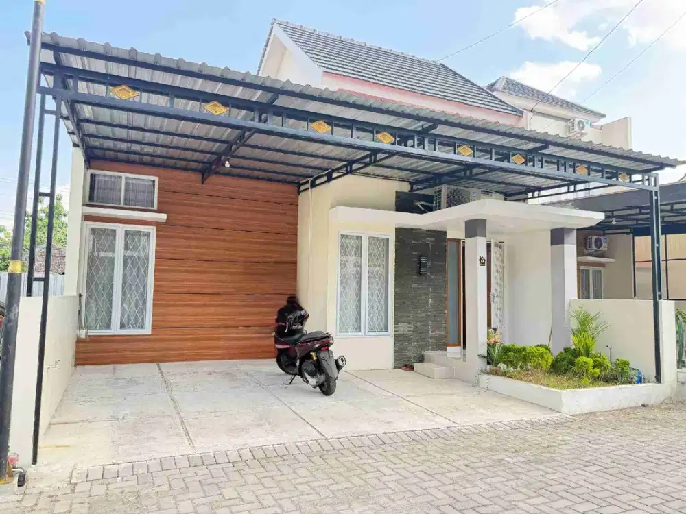 Rumah Cantik Bonus Furnish Mewah di Perum Cluster GagakSipat