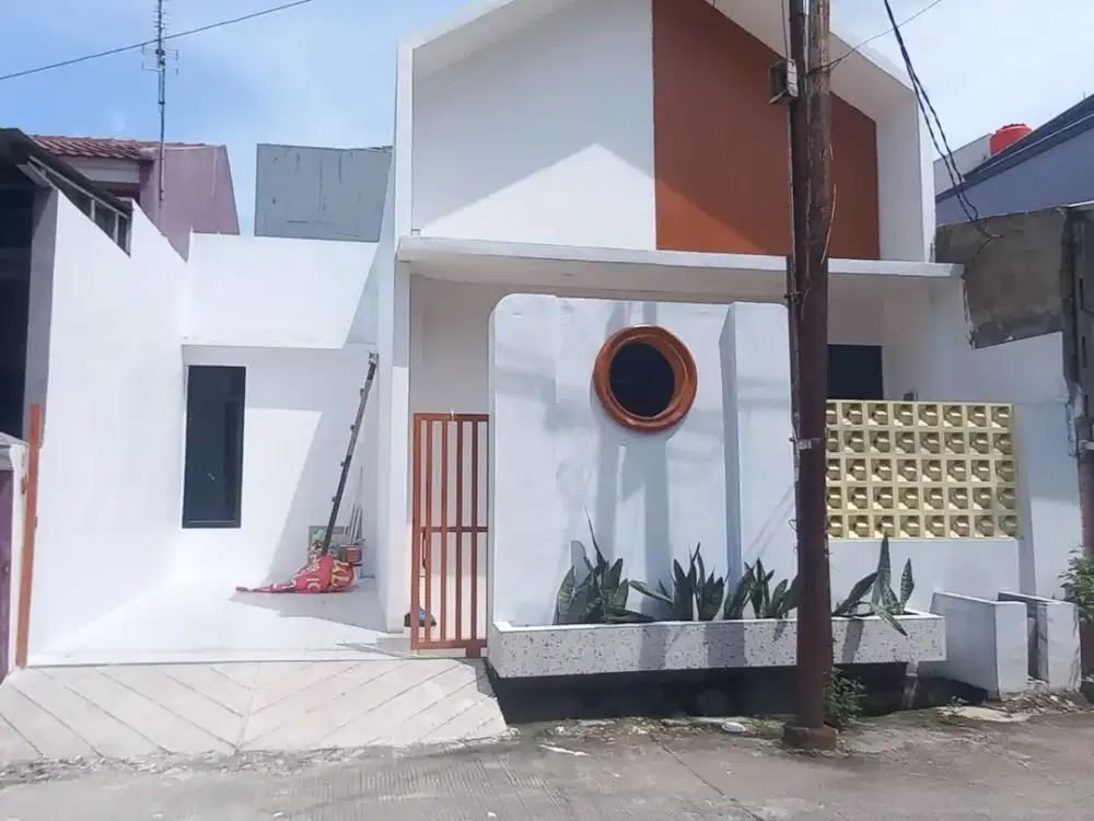 DIJUAL RUMAH BARU BERGAYA SCANDINAVIAN – BEKASI KOTA