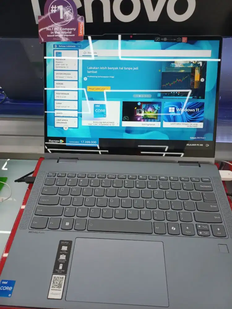 Laptop Lenovo IdeaPad Touchscreen Core i5 Gen 13