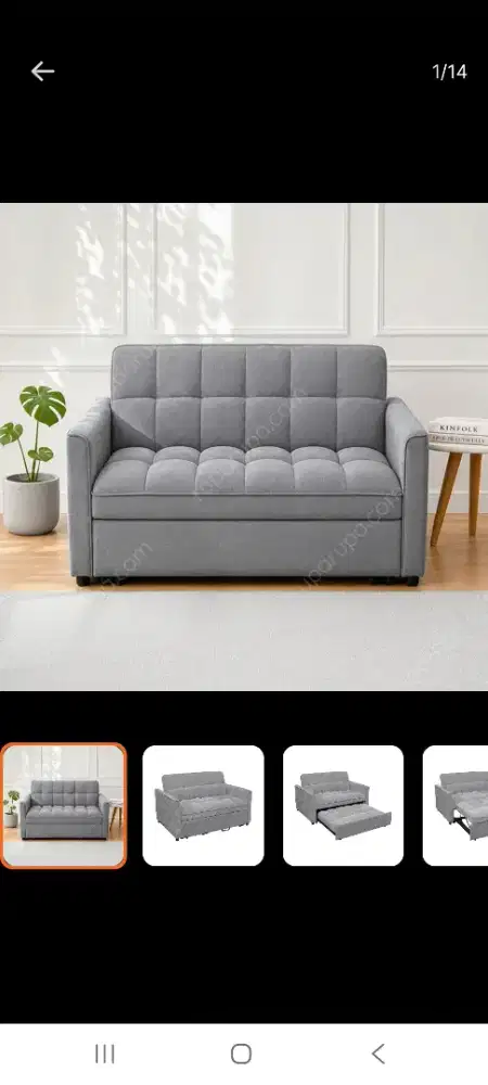 Promo sofabed 2 seater
