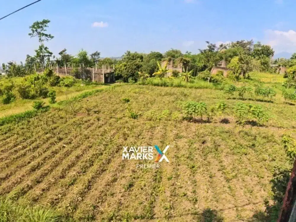 V1 Dijual Tanah Kavling Luas Kawasan Wisata Bisa Untuk Usaha di Junrejo Batu