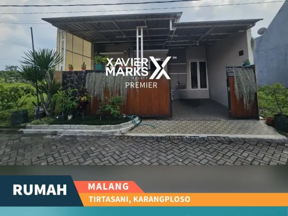 Dijual Rumah di Tirtasani Karangploso Malang Under 1M Strategis