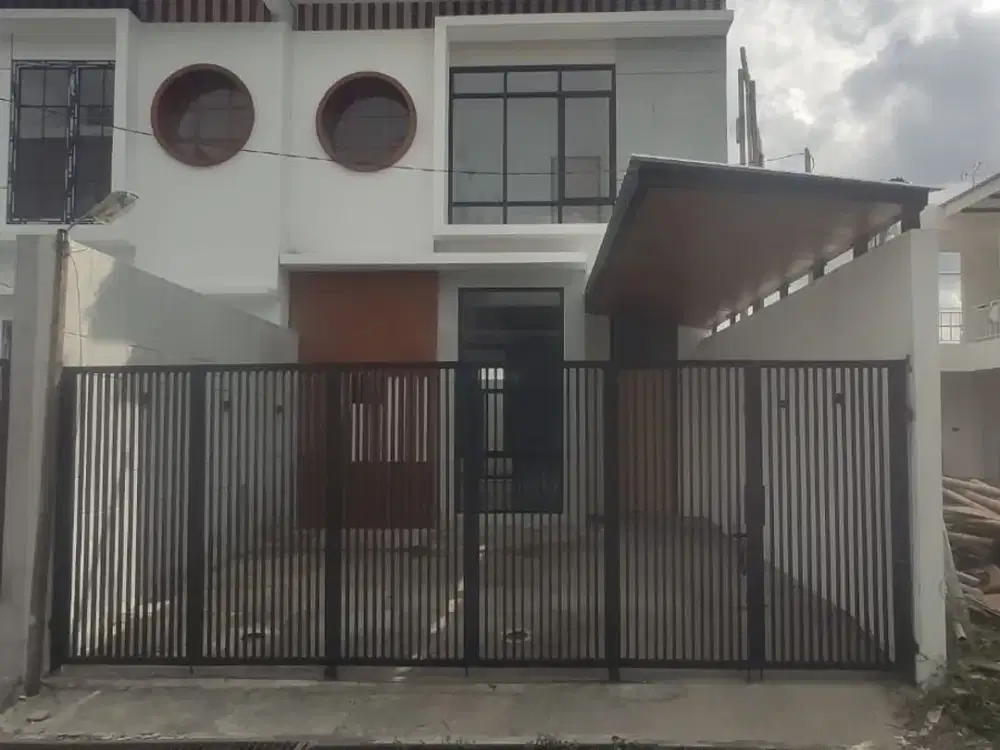 DIJUAL Rumah Baru Siap Huni Konsep Jepang Full Furnished dalam Ringroad di Jalan Kabupaten Trihanggo, Gamping yogyakarta