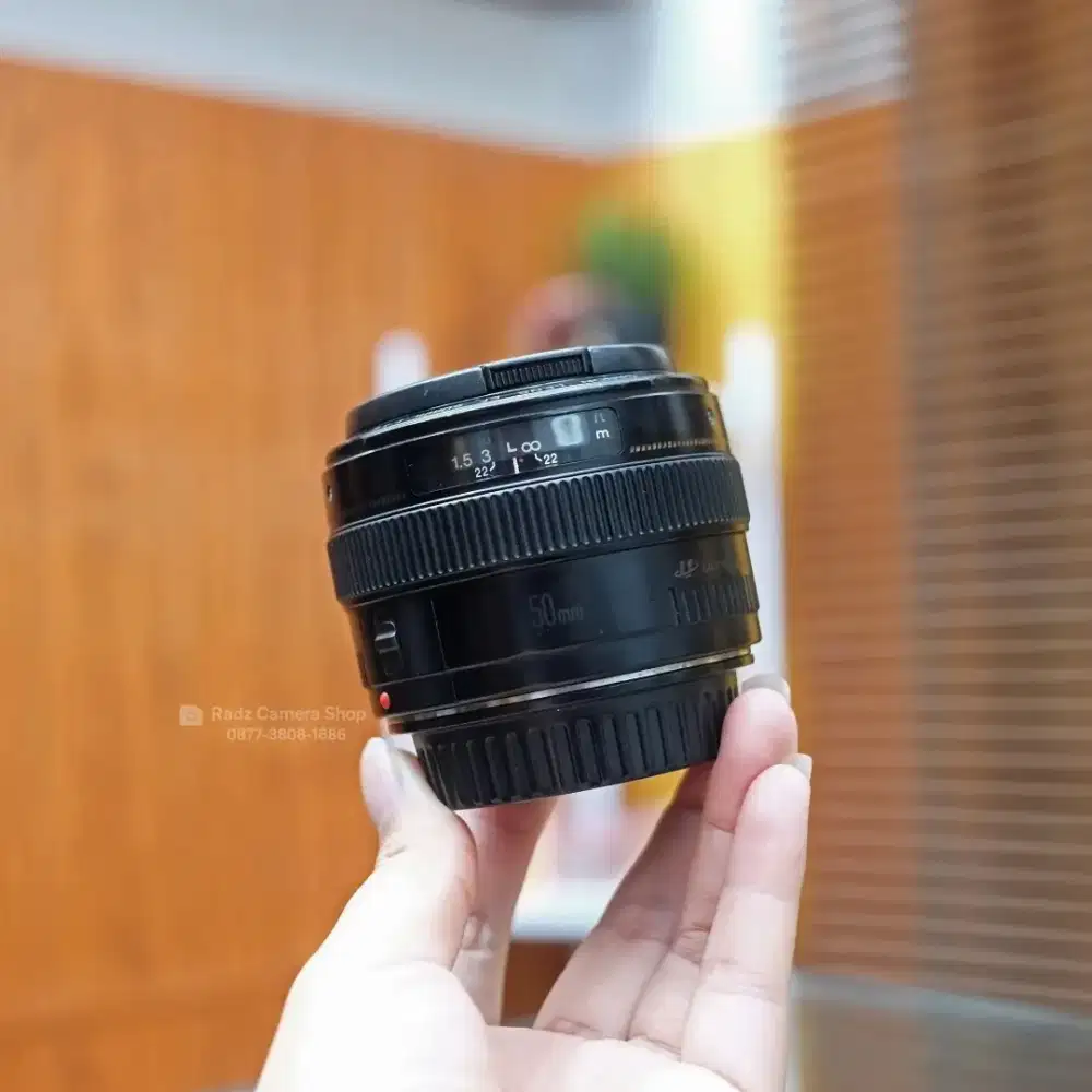 Canon 50mm f1.4 USM Fungsi Normal Siap Pakai