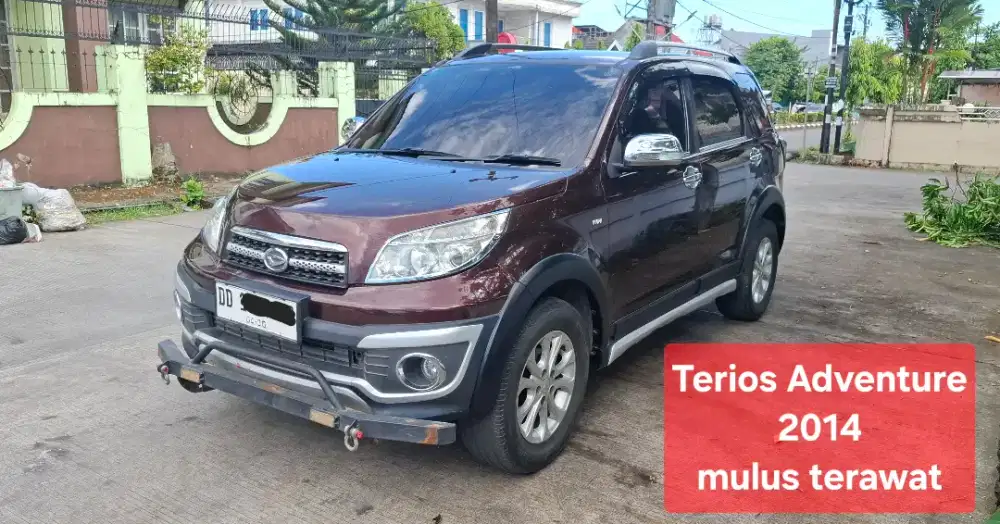 Terios Adventure 2014 manual mulus terawat