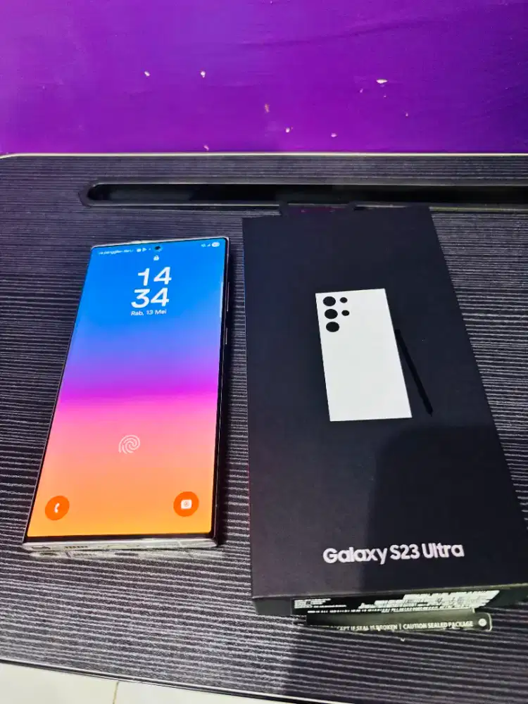 Samsung s23 ultra 256gb second lengkap siap pakai k