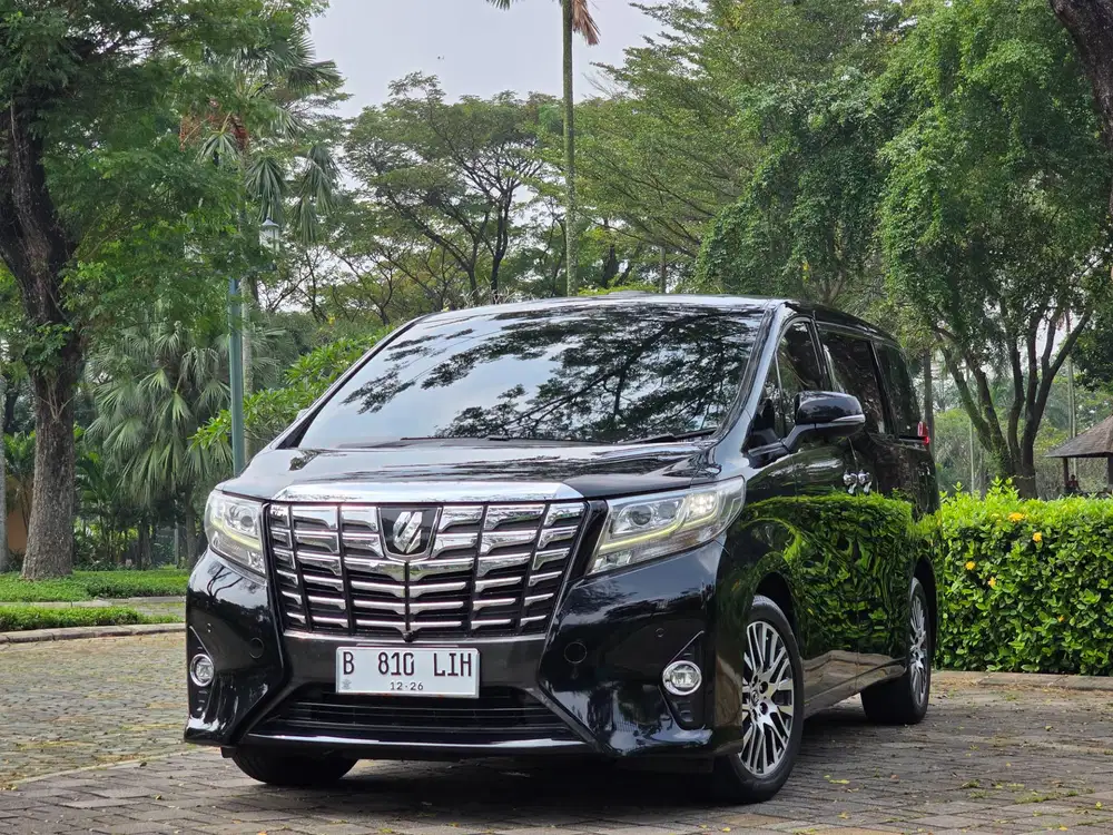 TDP 40.JT| ALPHARD G ATPM 2016 HITAM ISTIMEWA SEGER !!