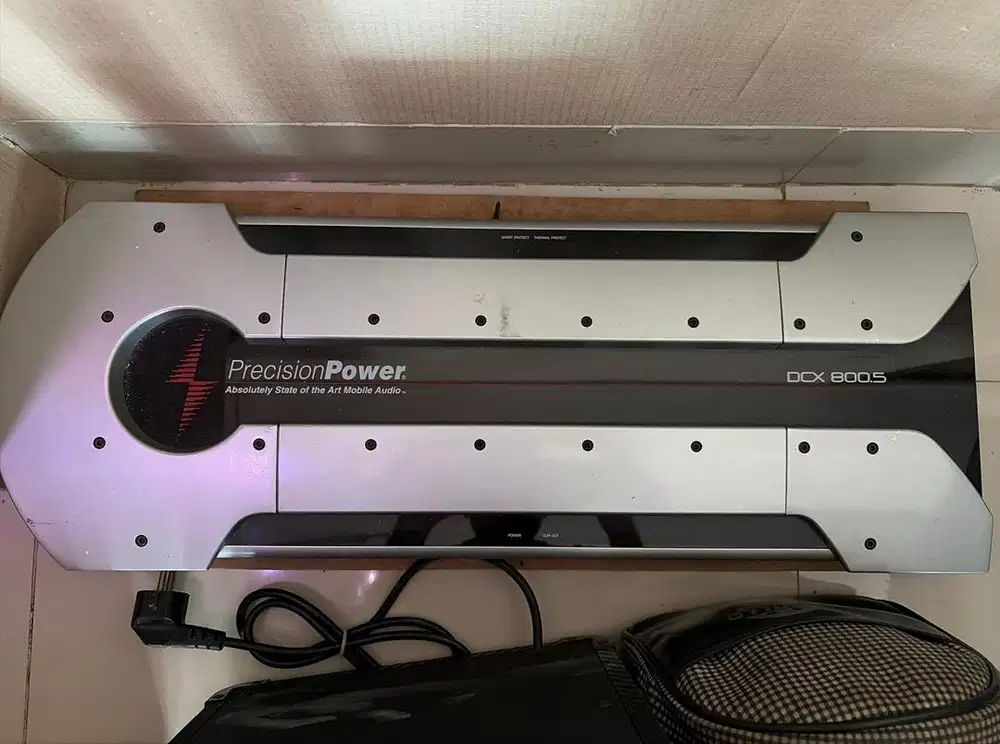 Precision Power DCX 800.5 Car Sound System Amplifier