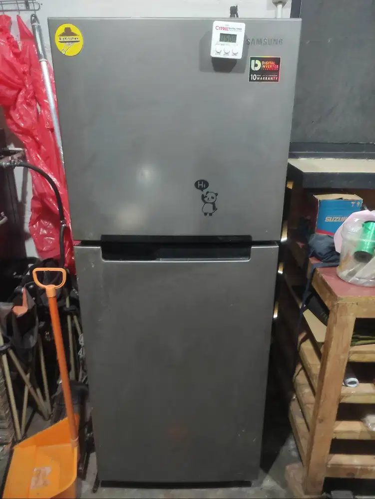 kulkas Samsung 2 pintu tipe RT19M300BGS
