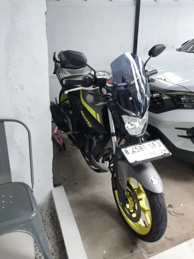 Jual cepat MT25 thn 2018 seperti baru 90%mulus