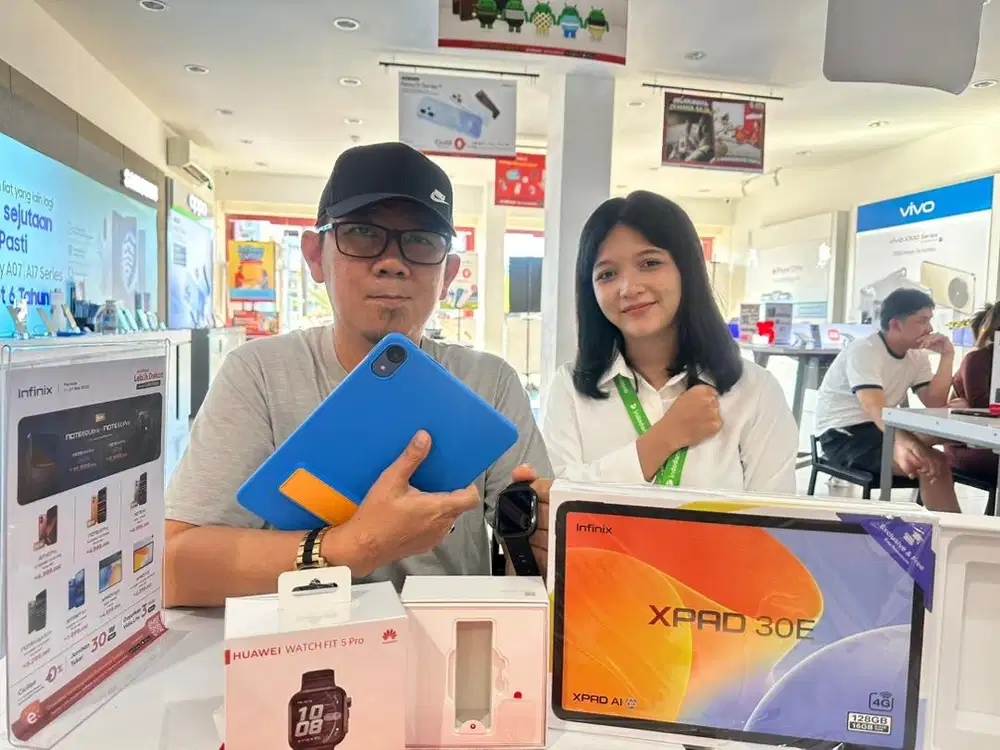 kredit 0% tanpa dp infinix xpad 30E 4G proses cepat modal ktp asli