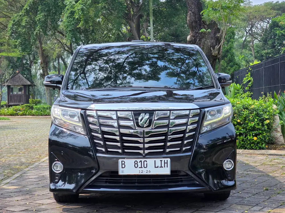 TDP 40.JT NEGO| ALPHARD G ATPM 2016 HITAM ISTIMEWA SEGER !!
