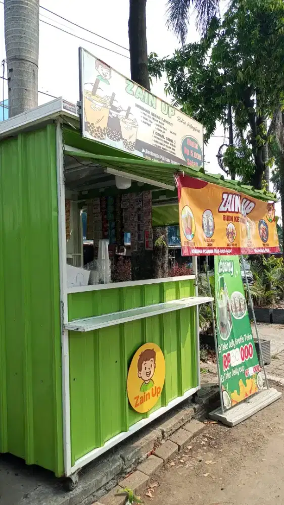 Di jual Booth Kontainer
