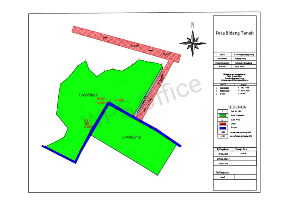 Jasa Surveyor Pengukuran Lahan Topografi