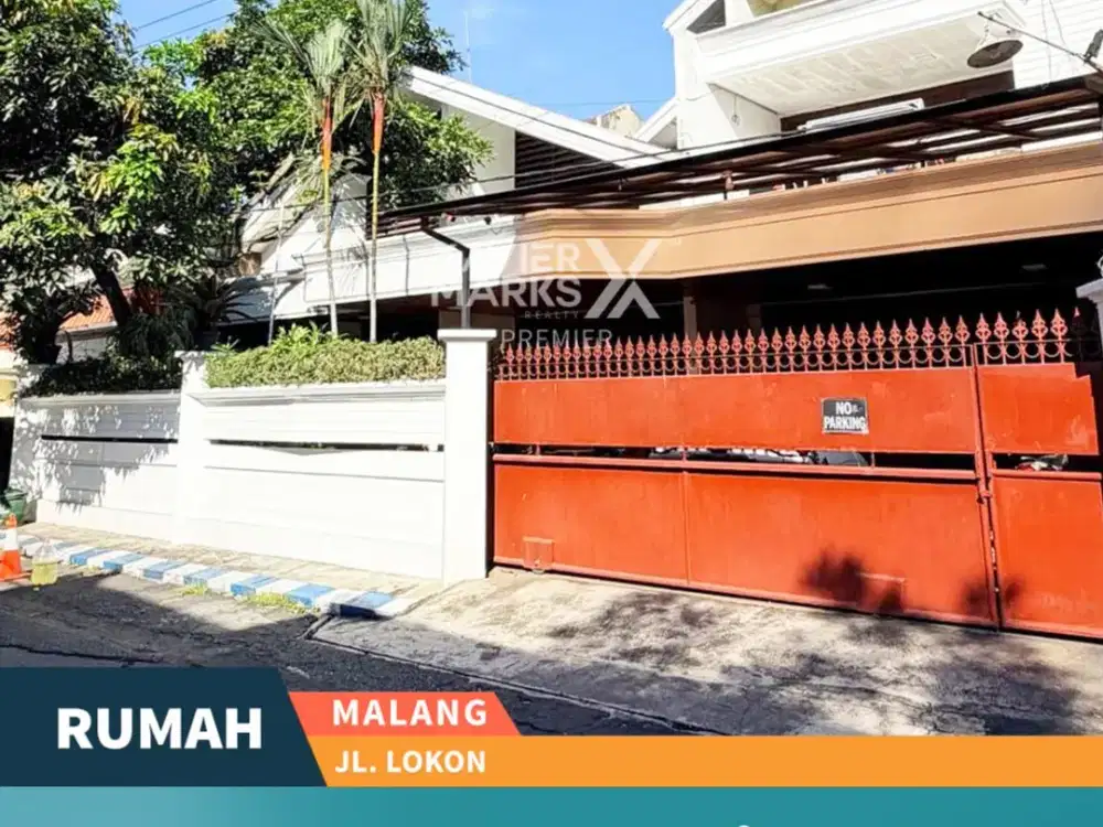 Dijual Rumah Lokasi Prestisius Tengah Kota Di Jl Lokon Malang