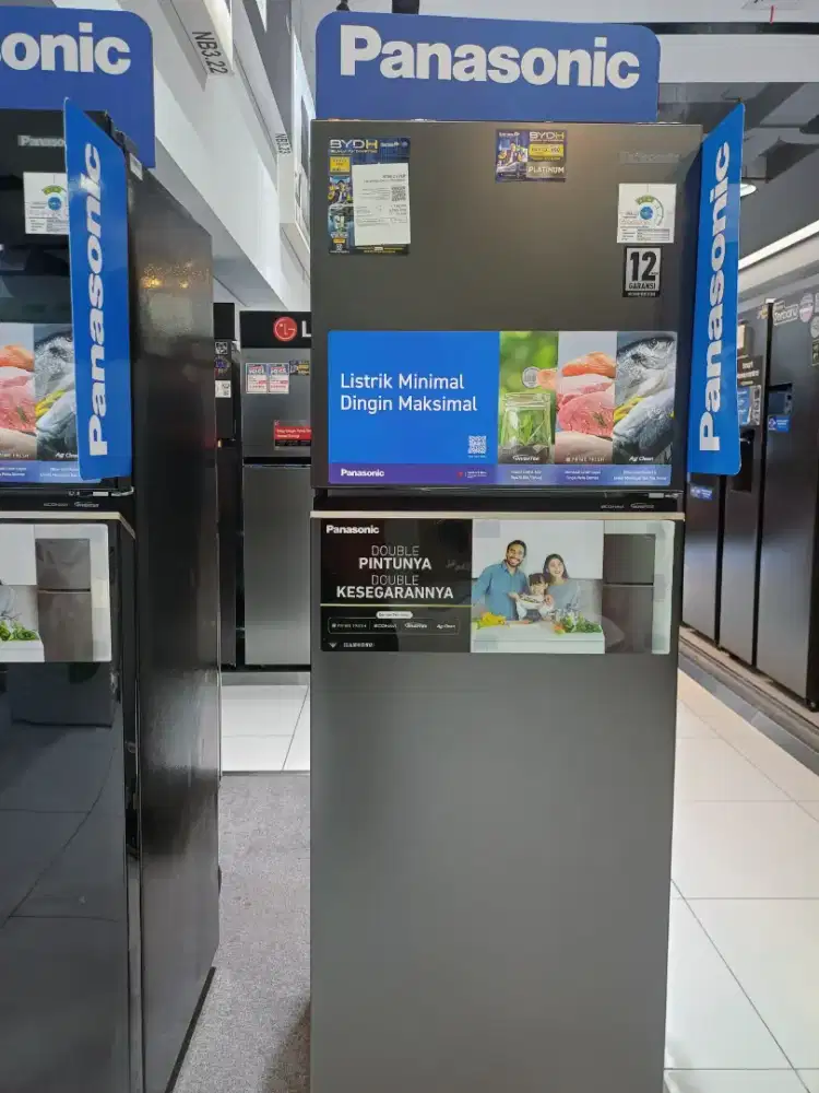Kulkas Panasonic NR-BB272QP 2 Pintu Bisa Cicilan DP 0%