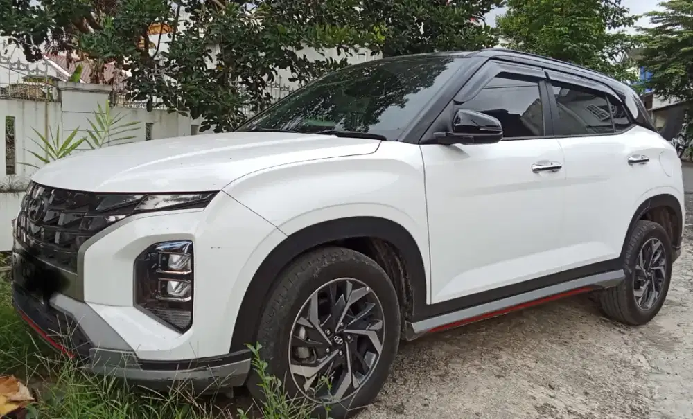 Hyundai creta prime two tone hitam putih