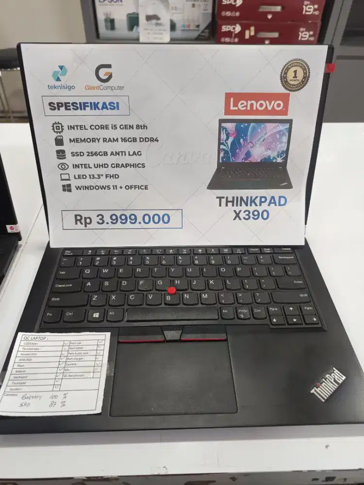 LENONVO THINKPAD X390