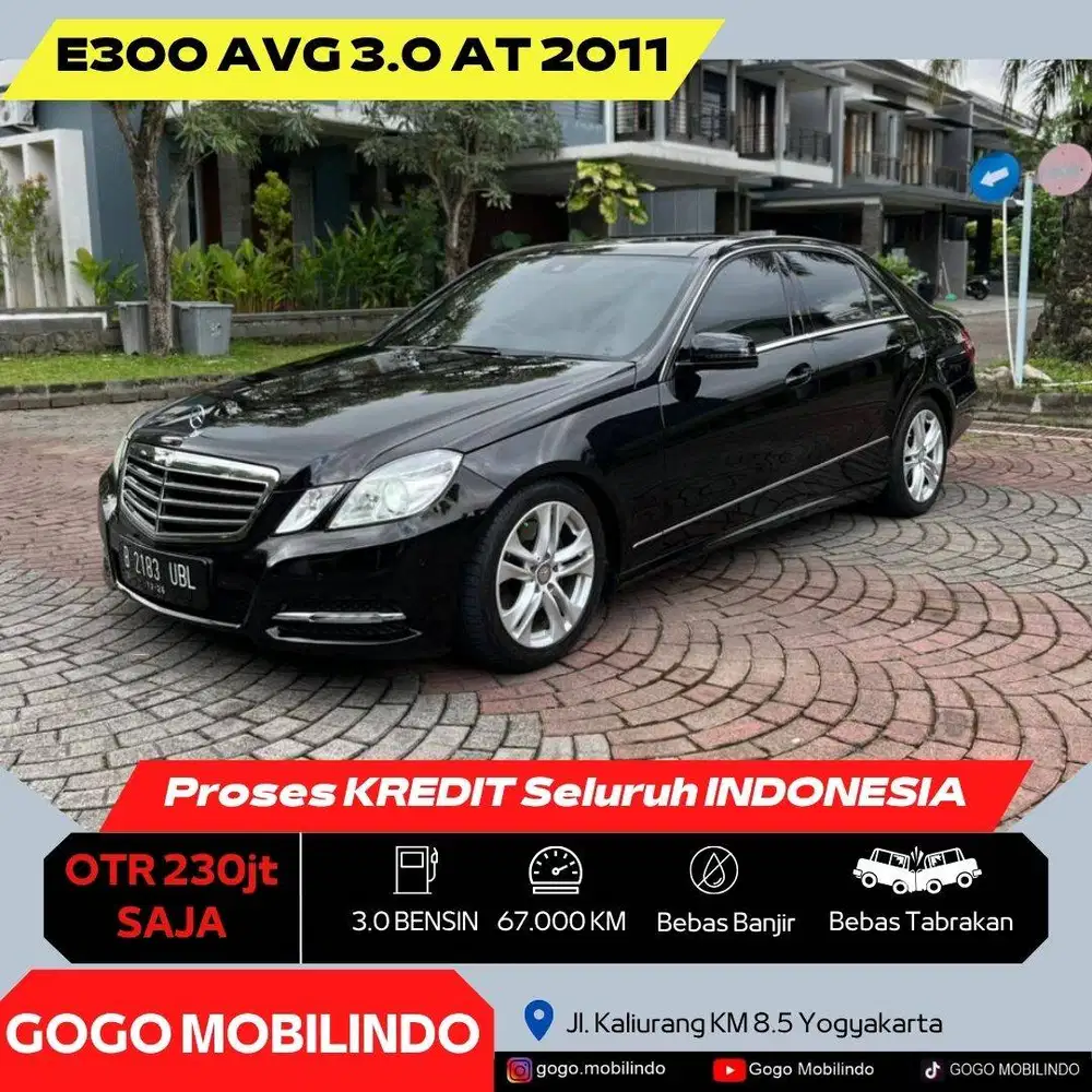Mercedes Benz E300 W212 AVG Matic 2011 ISTIMEWA DP Minim Kredit Murah
