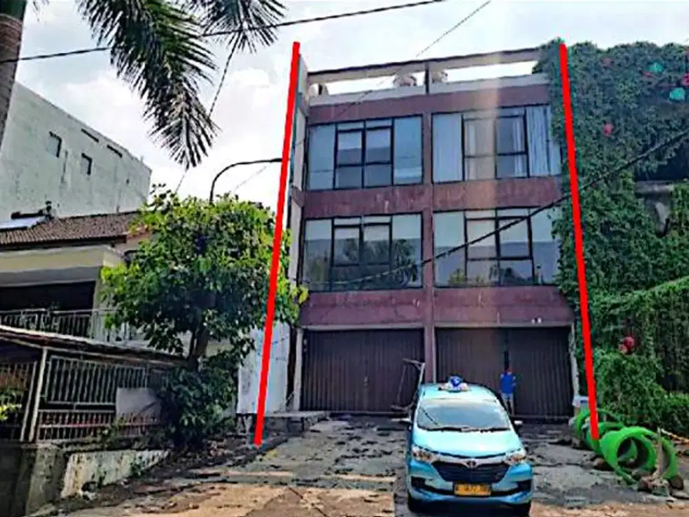 DIJUAL MURAH RUKO GANDENG GREEN VILLE JAKARTA BARAT VIA LELANG CESSIE