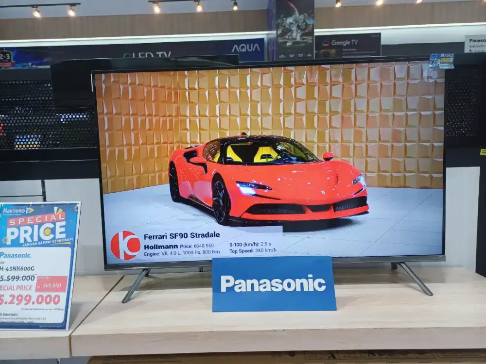 TV Panasonic TH-43NX600G 43 Inch Google TV Bisa Cicilan DP 0%