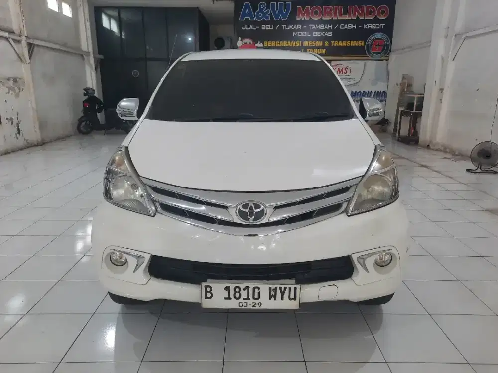 TOYOTA AVANZA 1.3 G AT 2014 PUTIH [DP 15JT]