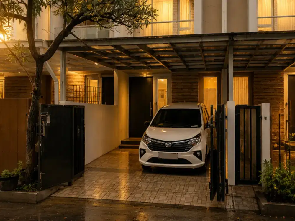 Rumah Grand Galaxy Minimalis harga 1,5 M an saja sudah lengkap faslitas nya