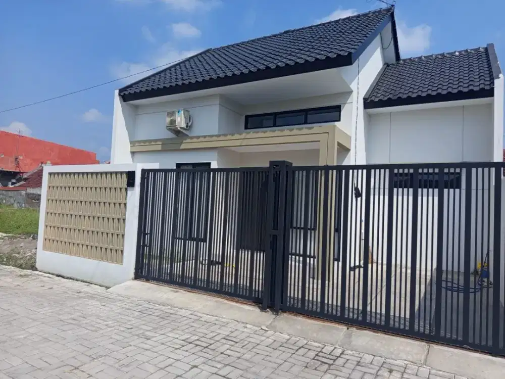 dijual rumah lokasi di perum cluster lokasi di gentan dekat dari luwes gentan