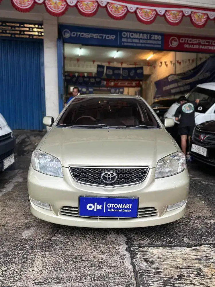 TOYOTA 2004 VIOS G 1.5 AT KUNING
JL.RAYA KENJERAN 286