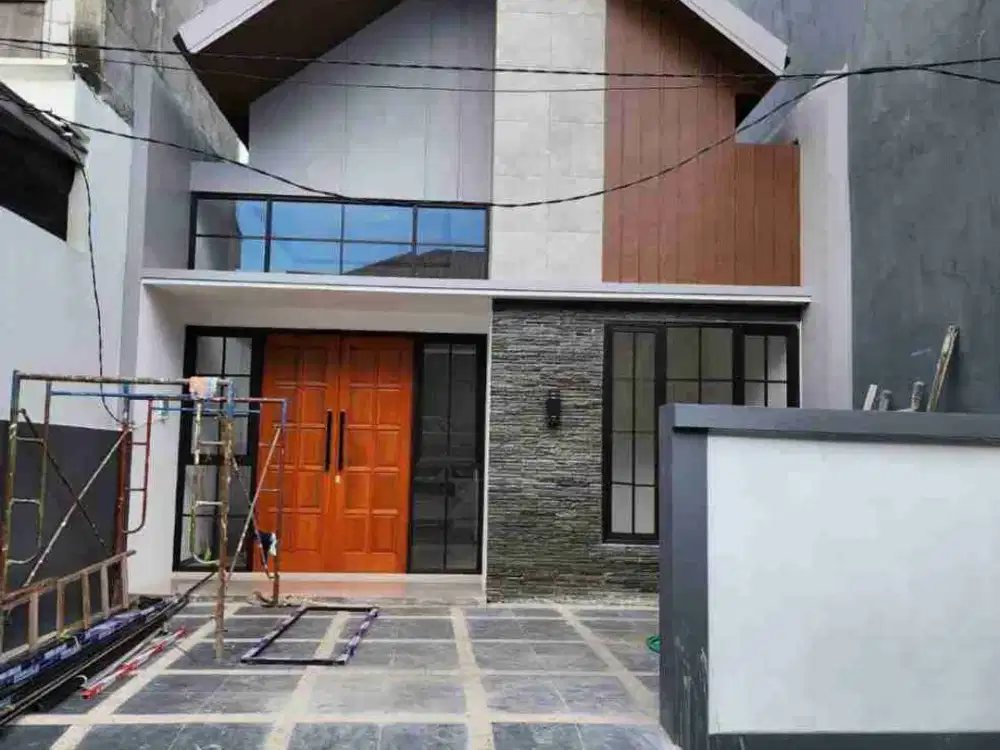 Dijual rumah baru Jelidro Lapangan barat Surabaya