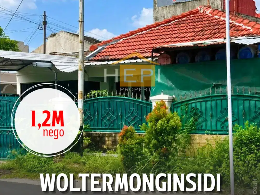 Dijual Rumah Ganesha Mukti Wolter Monginsidi Pedurungan Semarang