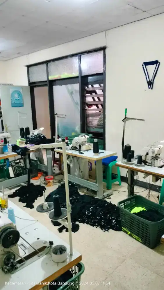 dicari oprator mesin obras sama mesin jahit berpengalaman